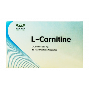 L - CARNITINE 350 MG ( L-CARNITINE ) 20 HARD GELATIN CAPSULES
